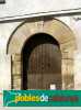 Porta de Cal Pofrare