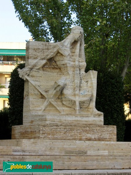 El Vendrell - Escultura Homenatge a Pau Casals