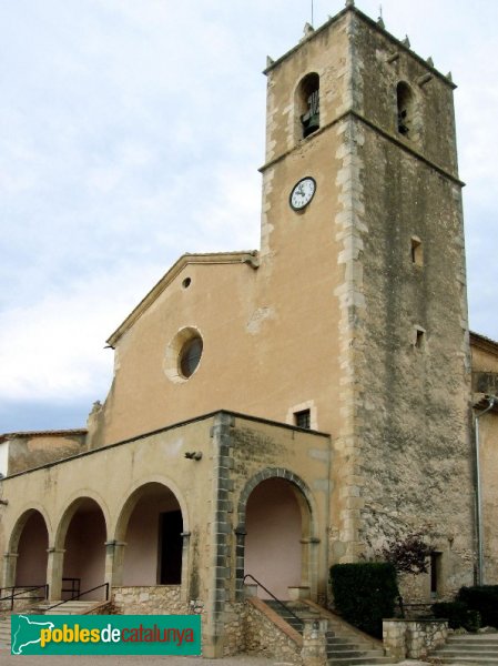 Sant Jaume dels Domenys - Església