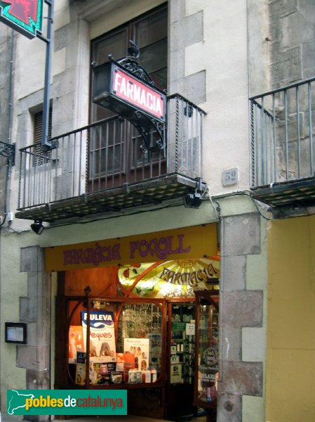 Barcelona - Sant Pere més Baix, 52 (Foto: Albert Esteves, 2006) Barcelona - Sant Pere més Baix, 52