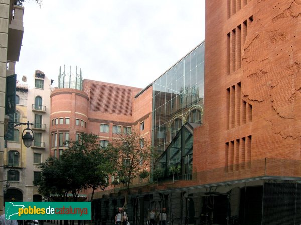 Barcelona - Ampliació Palau de la Música (Foto: Albert Esteves, 2006) Barcelona - Ampliació Palau de la Música