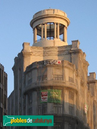 Barcelona - Via Laietana, edifici Sindicats