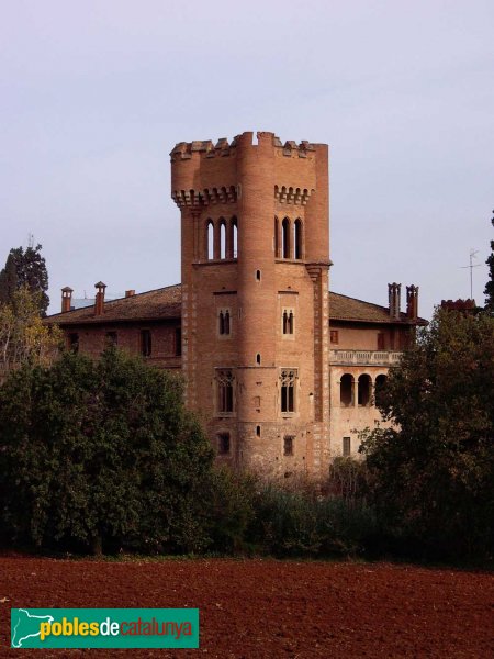 Castell de Can Feu: detall de la Torre
