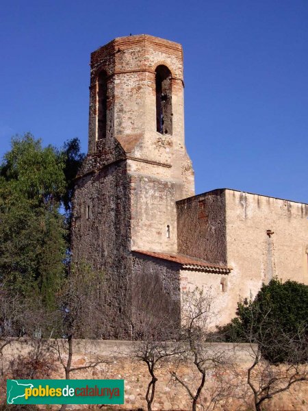 Sant Julià d'Altura, detall de la torre