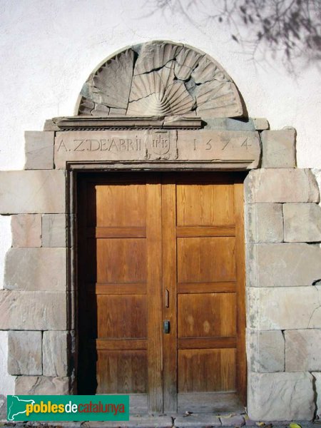 Sant Vicenç de Jonqueres, porta