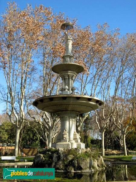 Barcelona - Parc de la Ciutadella - Dama del Paraigua
