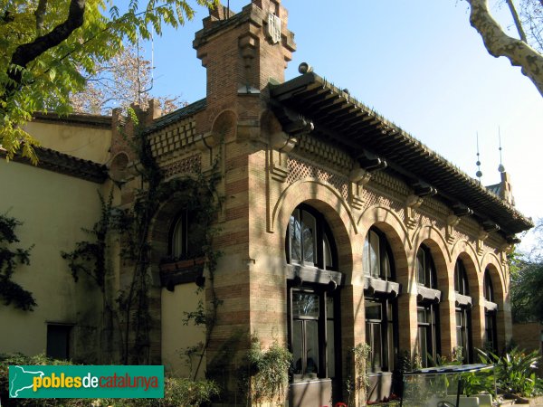Barcelona - Parc de la Ciutadella - Casa dels Lleons