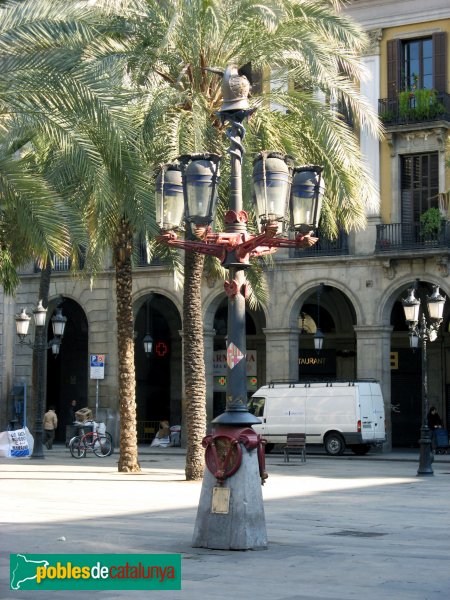 Barcelona - Fanals Plaça Reial