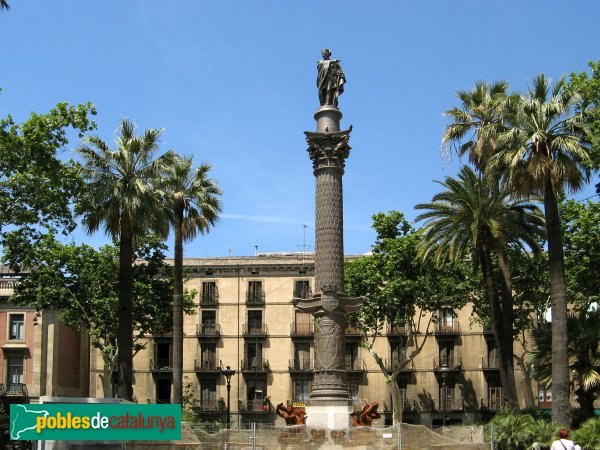 Barcelona - Monument a Galceran Marquet