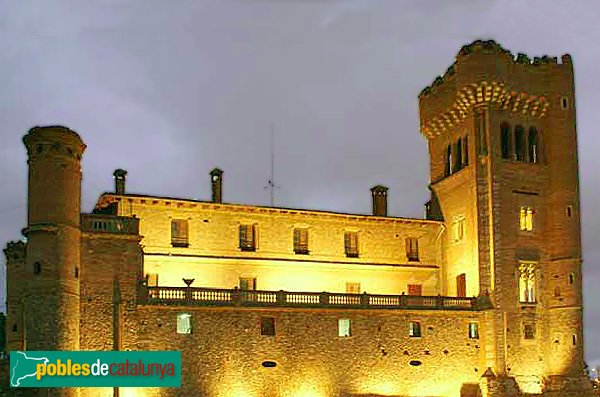 Castell de Can Feu: de nit