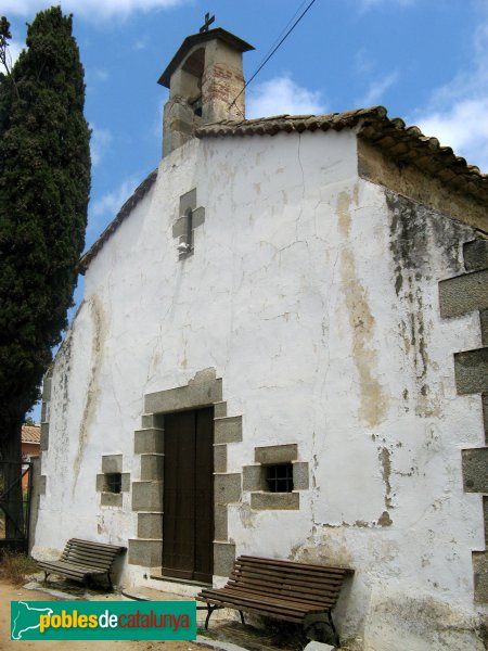 Argentona - Capella de Sant Sebastià, abans de la restauració