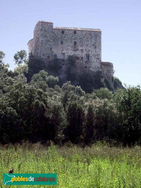 Castell de Sentmenat, cara nord