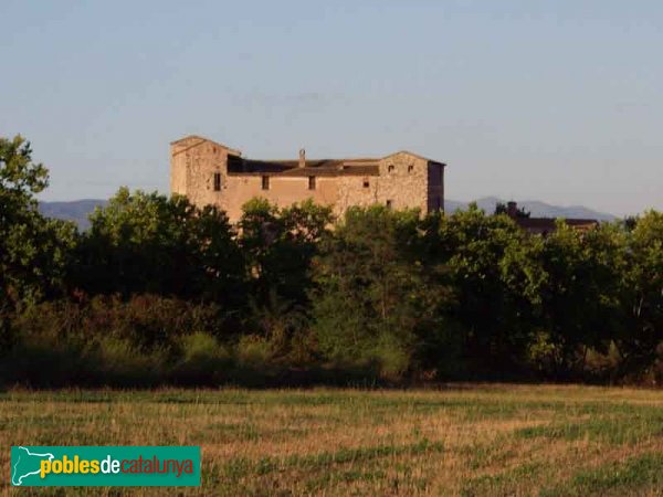 El Castell, vist des del camí de Can Ramoneda