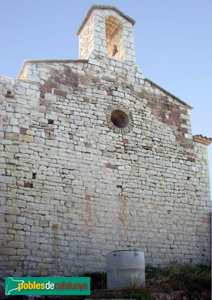 El campanar de l'ermita del Puig de la Creu