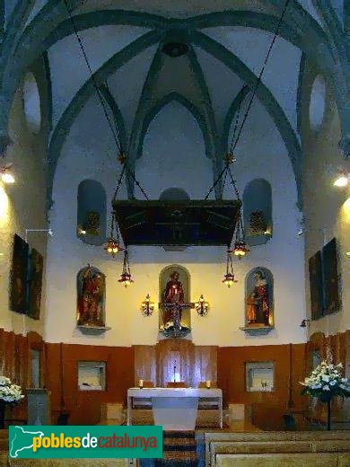 Sant Vicenç de Montalt - Església - Interior