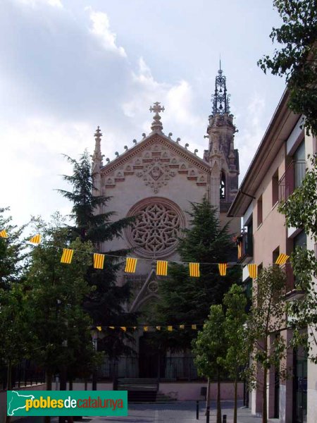 Castellar del Vallès - Façana principal de l'Església