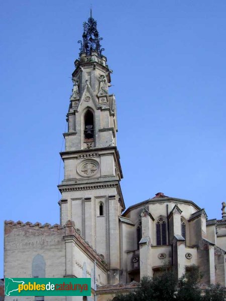 Castellar del Vallès - Absis i torre de l'església