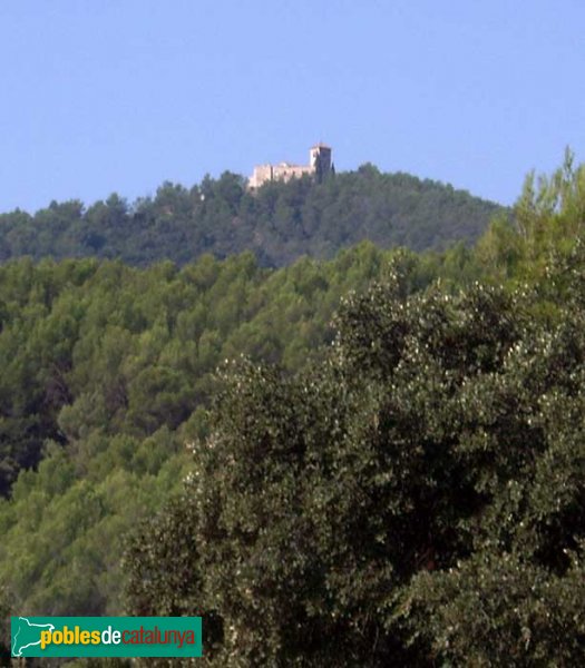 El Puig de la Creu, vist des de més amunt de Can Senosa