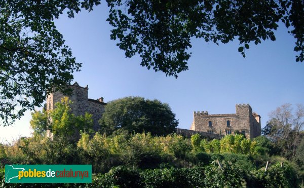 Castellar del Vallès - Castell de Clasquerí, panorama