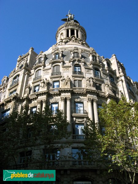 Barcelona - Passeig de Gràcia, 21 (Foto: Albert Esteves, 2007) Barcelona - Passeig de Gràcia, 21