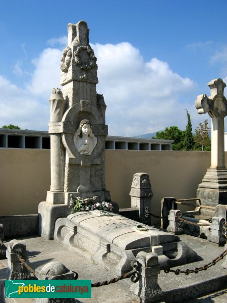 Arenys de Mar - Cementiri. Sepulcre Córdoba