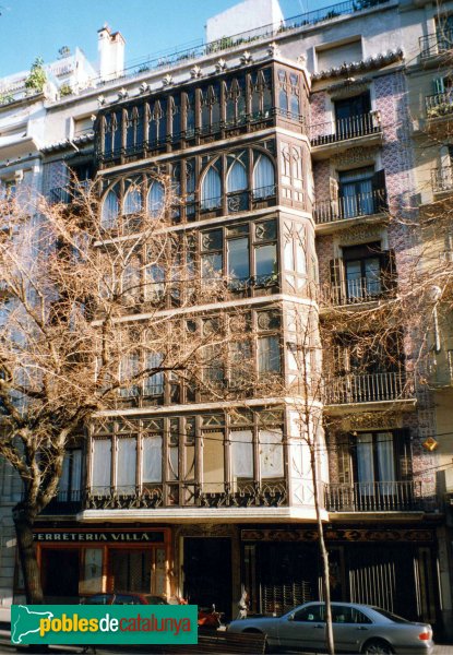 Barcelona - Rambla Catalunya, 54, abans de la darrera restauració
