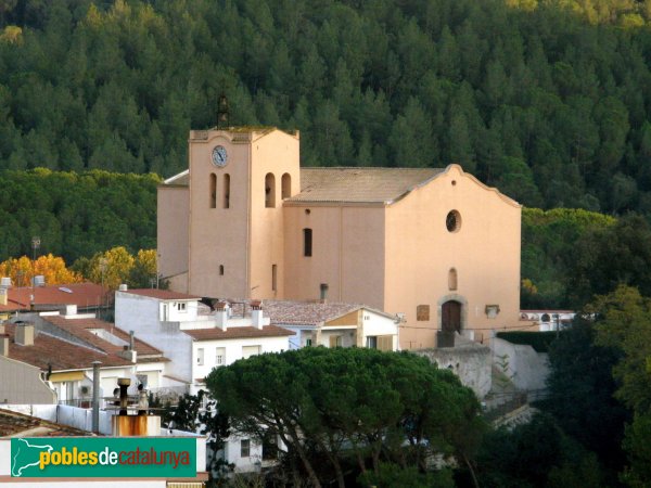 Sant Iscle de Vallalta - Església
