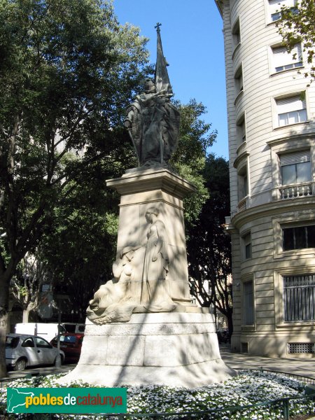 Barcelona - Monument a Rafael Casanova