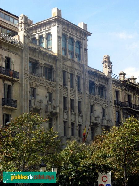 Barcelona - Rambla Catalunya, 19-21 (Foto: Albert Esteves, 2007) Barcelona - Rambla Catalunya, 19-21
