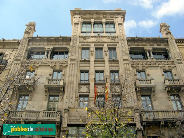 Barcelona - Rambla Catalunya, 19-21 (Foto: Albert Esteves, 2007) Barcelona - Rambla Catalunya, 19-21