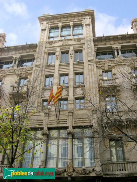 Barcelona - Rambla Catalunya, 19-21 (Foto: Albert Esteves, 2007) Barcelona - Rambla Catalunya, 19-21