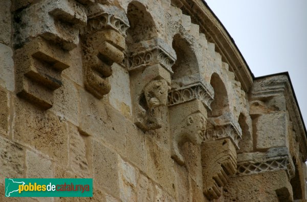 Tarragona - Catedral. Absis romànic