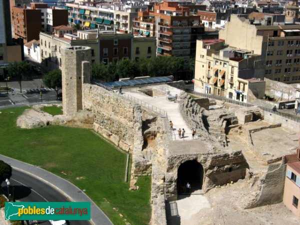 Tarragona - Circ - Muralleta i Torre de les Monges