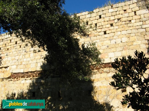 Tordera - Santa Maria de Roca-rossa: mur lateral