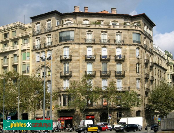 Barcelona - Casa Garriga (Passeig de Gràcia, 112)