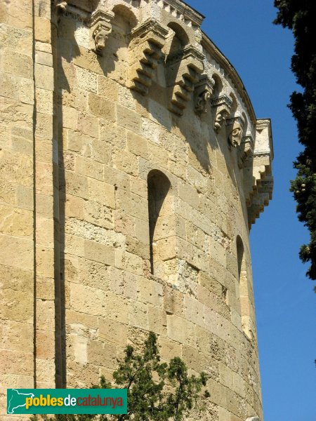 Tarragona - Catedral. Absis romànic