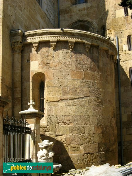 Tarragona - Catedral. Absidiola romànica