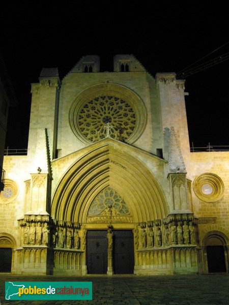 Tarragona - Catedral de nit