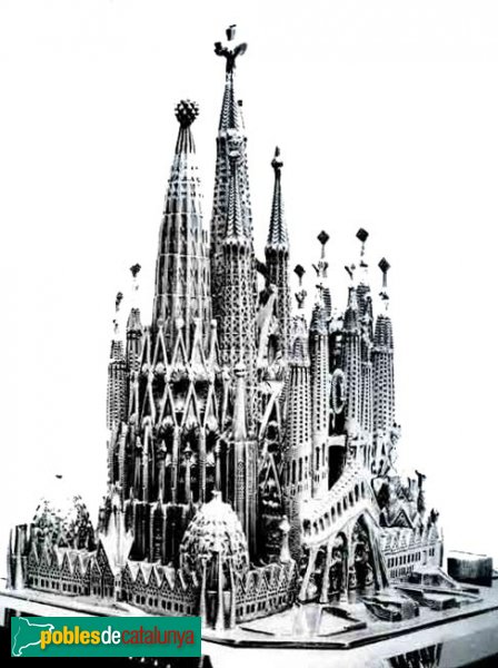 Barcelona - Sagrada Família, maqueta