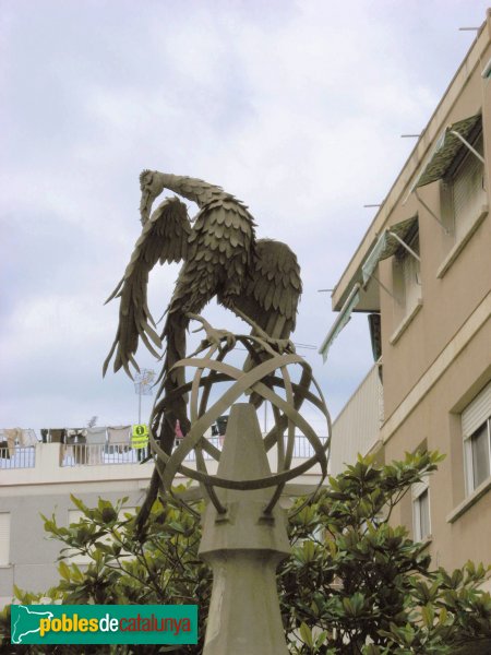 Sant Joan Despí - Ocell de ferro forjat