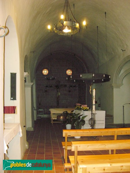 Santa Coloma de Cervelló - Església, interior