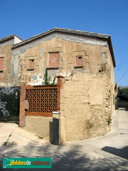 L'Hospitalet de Llobregat - Can Riera, abans de la restauració