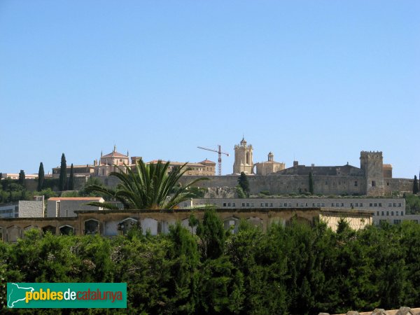 Tarragona - Les muralles des del cementiri