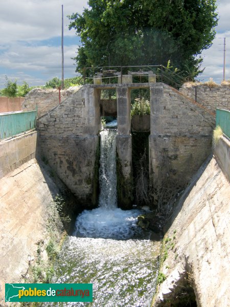 Mollerussa - Element del canal d'Urgell