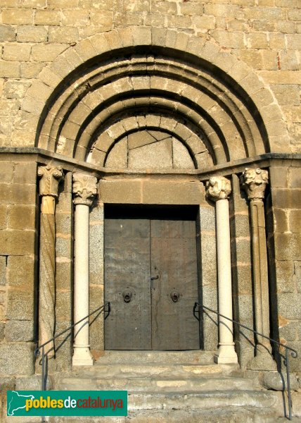 Pau - Església de Sant Martí, portada