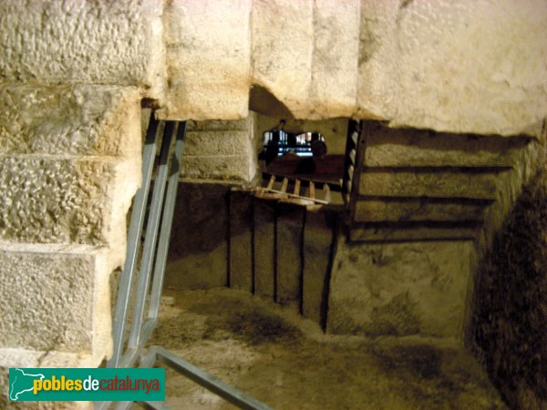 Castellnou de Seana - Sant Joan Baptista, escales del campanar