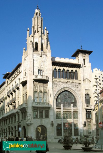 Barcelona - Edifici de la Caixa (Via Laietana)