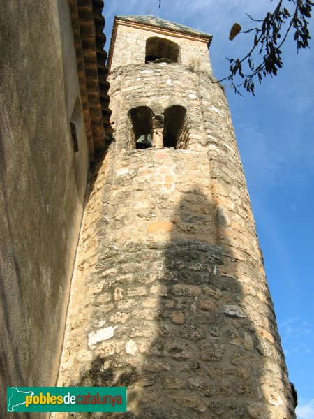El Bruc - Església de Santa Maria, campanar