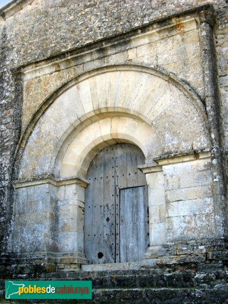La Llacuna- Sant Pere de Vilademàger, portalada