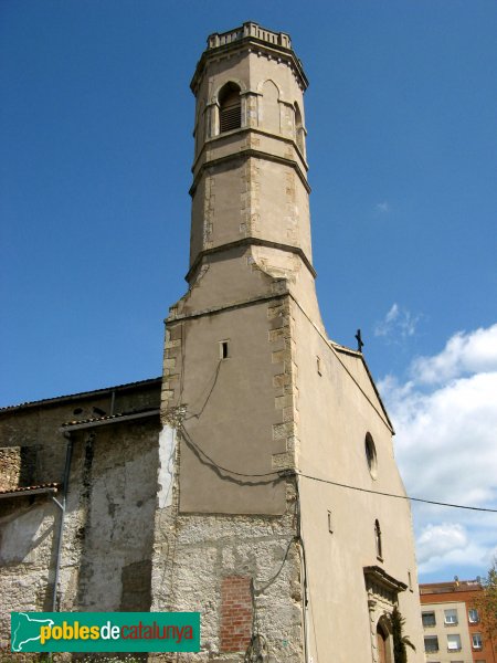 Vilanova del Camí - Església de Sant Hilari, campanar